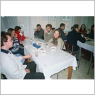 Гильдия Разгильдяев обедает (Максим, Татьяна, Мария, Андрей, Сергей и Полина)